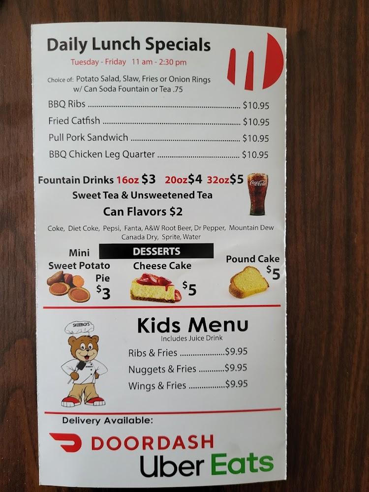 Skeebos Menu image 2